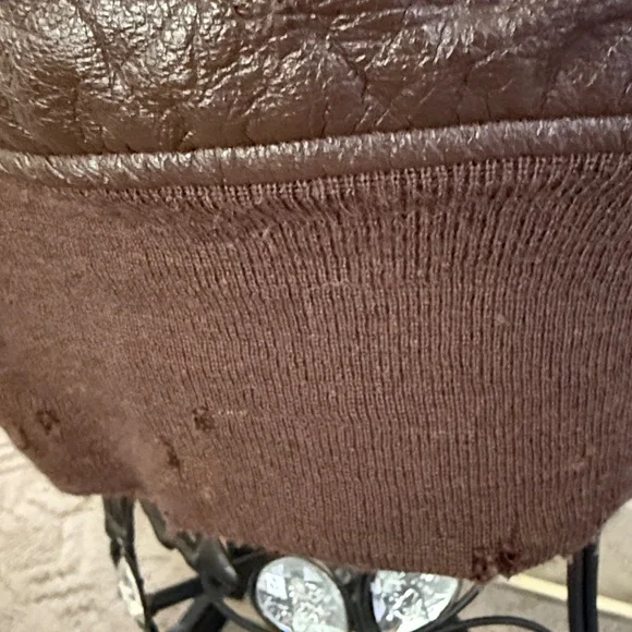 VINTAGE LEATHER G-1 FLIGHT JACKET US NAVY - Picture 14 of 16